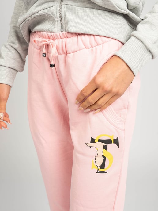 Trussardi Sport Hose Damen pink - Image 3