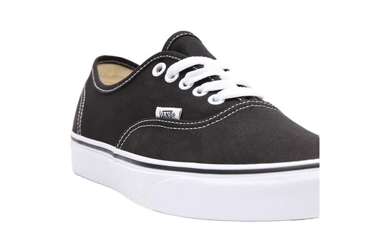 Herren Damen Vans Authentic Canvas Sneaker - (Schwarz / Weiß) - Image 6