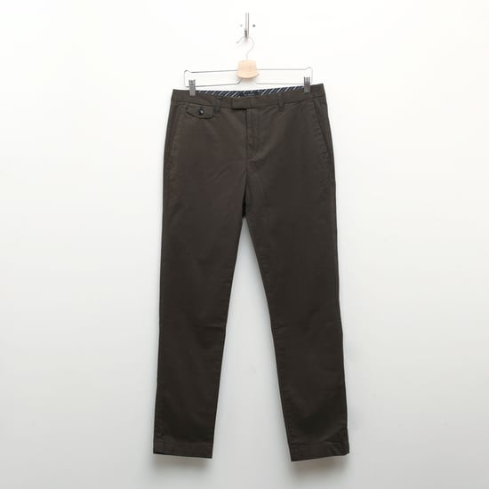 Pantalon Irvine Slim Ted Baker Pour Homme en Kaki - Image 1