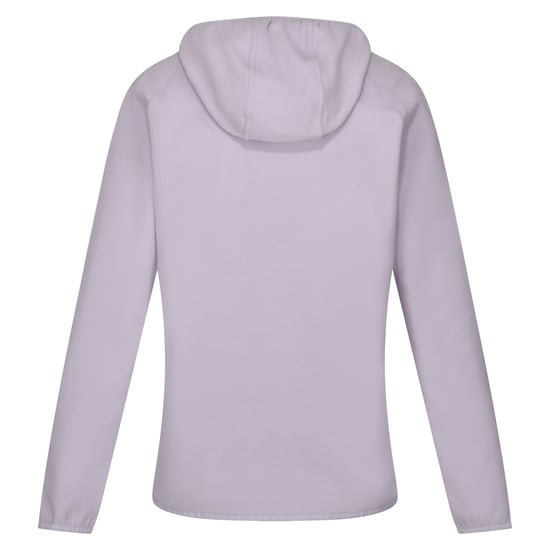 Regatta Womens/Ladies Warriewood Microfleece Half Zip Hoodie (Lilac Frost)