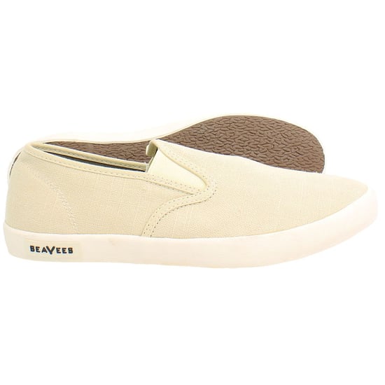 Seavees Baja Standard Herren Beige Plimsolls - Image 4