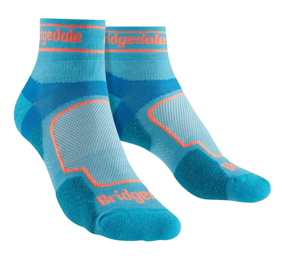 Bridgedale - Womens Running Ultralight Sport Low Socks- Blau - Image 1