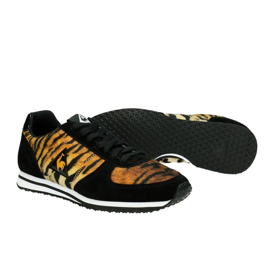 Le Coq Sportif Bolivar Tiger Womens Black/Brown Trainers