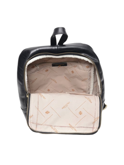 Anna Luchini SS22 AL 3132 Noir Cuir de vachette Sac - Image 3