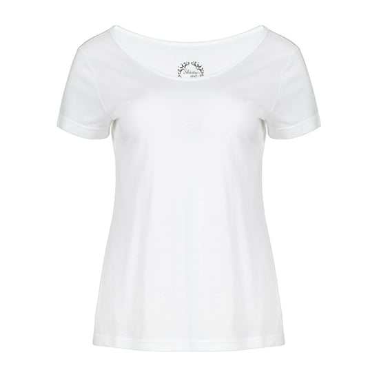 Elegantes Scoop-Ausschnitt Tencel-Baumwoll-Top - Image 1