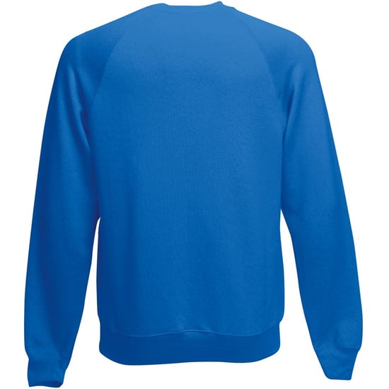 Fruit Of The Loom Herren Raglan-Ärmel Belcoro® Sweatshirt (Royal) - Image 2