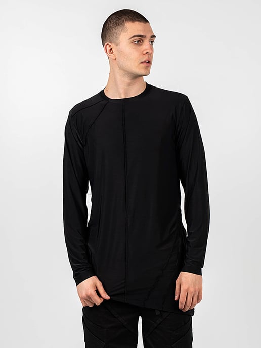 La Haine Inside Us Longsleeve Lucido Herren Schwarz - Image 3