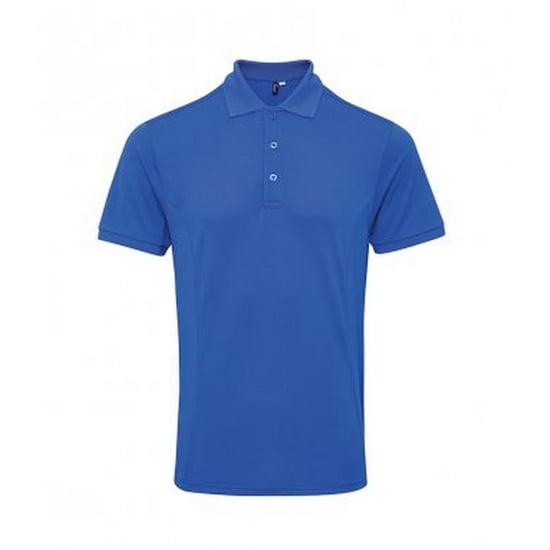 Premier Herren Coolchecker Plus Piqu Poloshirt (Royal) - Image 1