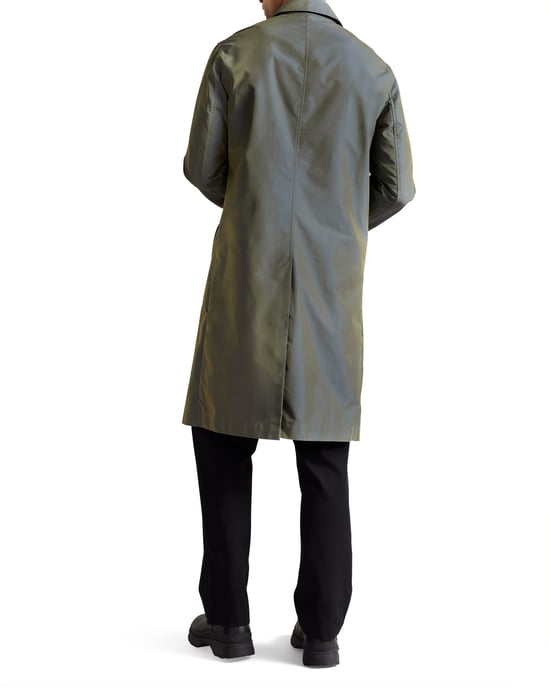 Ted Baker Hever Two Tone Mac, Mid Blue - Image 3