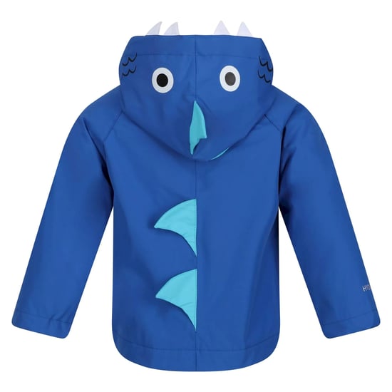 Regatta Childrens/Kids Shark Wasserdichte Jacke (Nautisch Blau) - Image 2