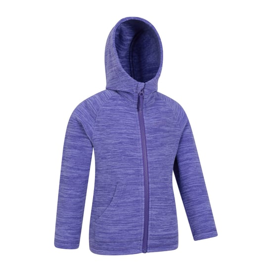 Mountain Warehouse Childrens/Kids Snowdonia II Full Zip Hoodie (lila) - Image 3