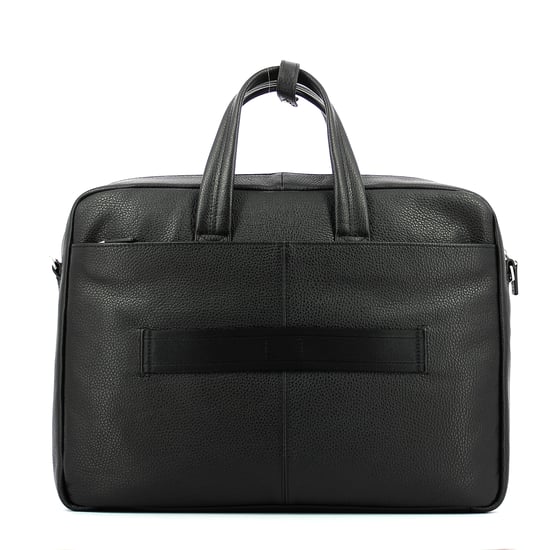 Doppelte Griff Laptop Aktentasche Vibe 15.6 Piquadro NERO - Image 3