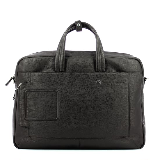 Doppelgriff-Laptop-Aktentasche Vibe 15.6 Piquadro TESTA MORO - Image 1