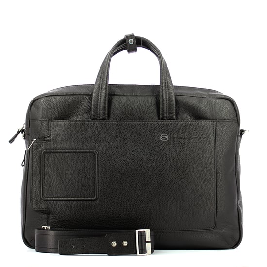 Doppelgriff-Laptop-Aktentasche Vibe 15.6 Piquadro TESTA MORO - Image 4