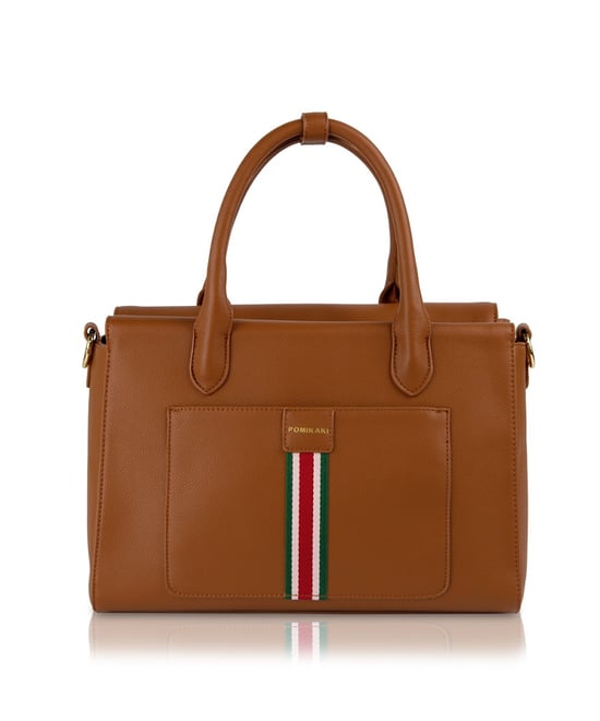 Handbag Sixty Pomikaki BROWN