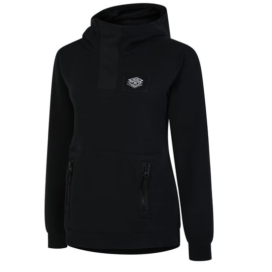 Umbro Womens/Ladies Pro Overhead Training Hoodie (Black)