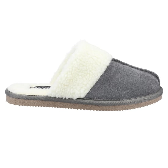 Hush Puppies Damen/Damen Arianna Wildleder Hausschuhe (Grau) - Image 4