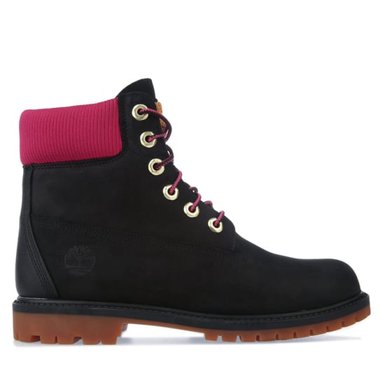 Boots 15cm Heritage Cupsole Timberland Pour Femme en Noir - Image 1