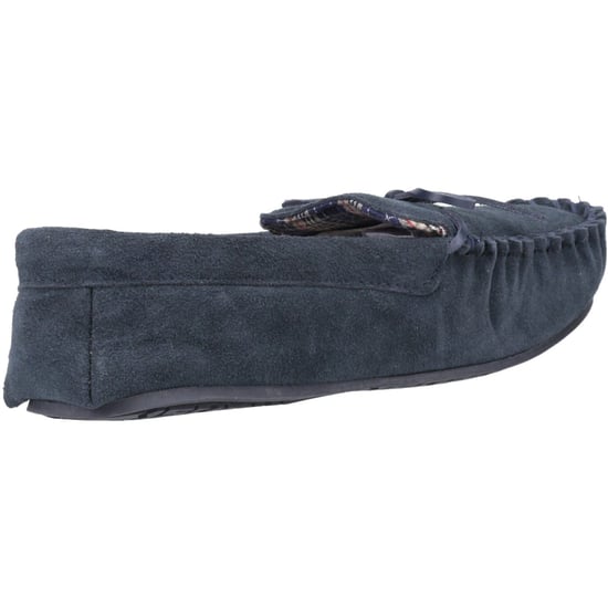 Hush Puppies Clyde Wildleder Herren Navy Hausschuhe - Image 2
