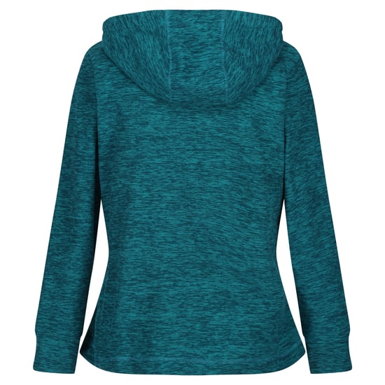 Regatta Damen Fleecepullover Kizmit II mit Kapuze (Dunkelpetrol) - Image 2
