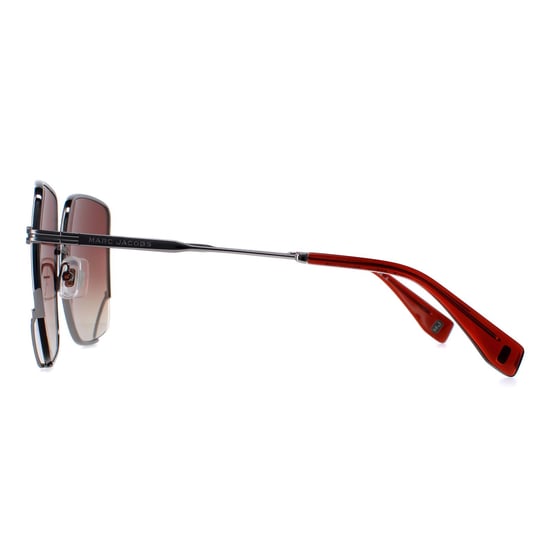 Marc Jacobs Square Womens Ruthenium Grey Brown Gradient MJ 1008/S