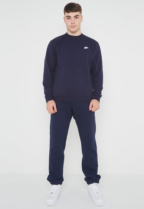 Nike NSW Club Herren Fleece-Jogger Navy - Image 4
