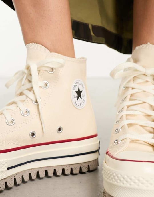 Converse CT70 Trek Hi Turnschuhe in Weiß - Image 4