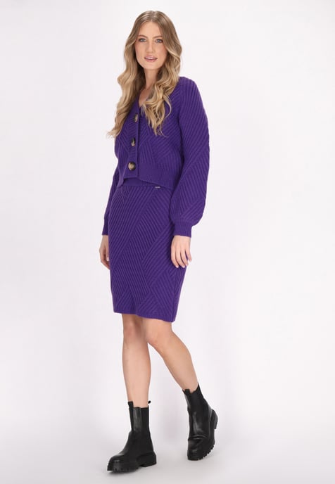Dreimaster Rock Damen Violett - Image 2