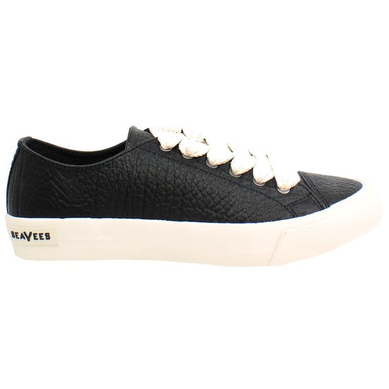 Seavees Crosby Damen Schwarz Plimsolls - Image 1