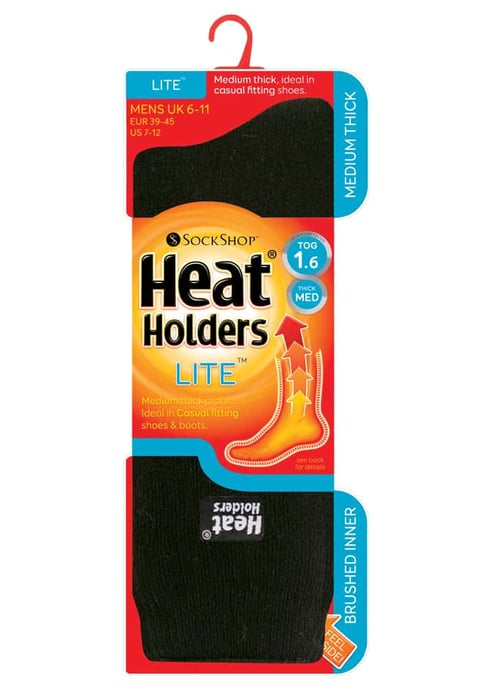 Heat Holders Lite - Herren 1.6 TOG Thermal Casual Socken 6-11 UK - Image 2