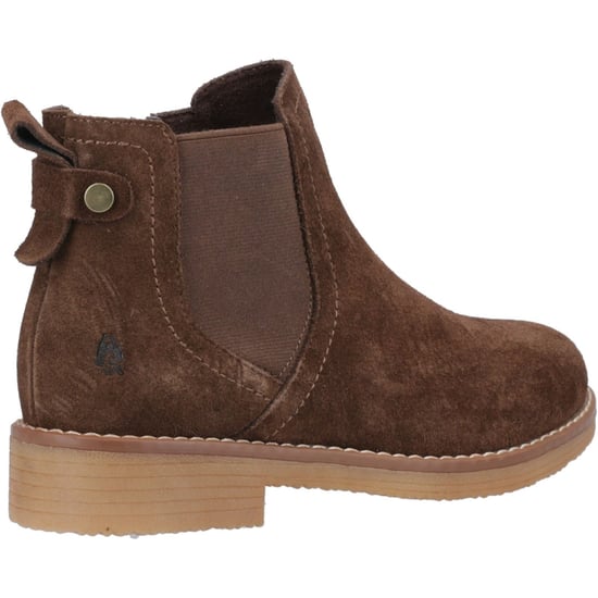 Hush Puppies Maddy Wildleder Damen Schokolade Stiefel - Image 2