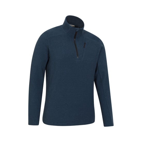 Mountain Warehouse Herren Ridge Half Zip Fleece Top (blau) - Image 3