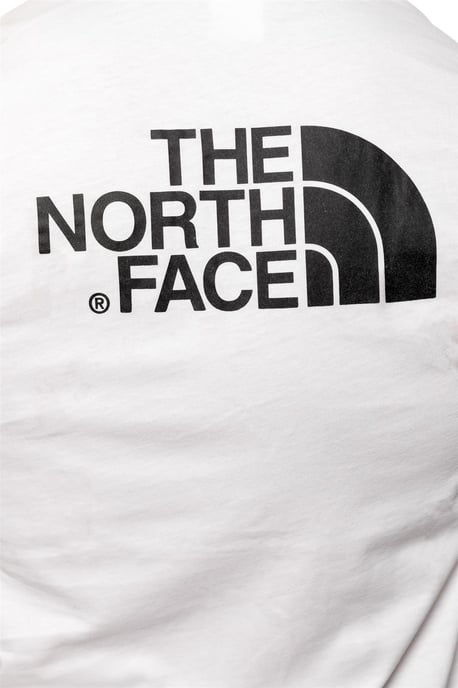 The North Face Mens Long Sleeve Easy Tee in White