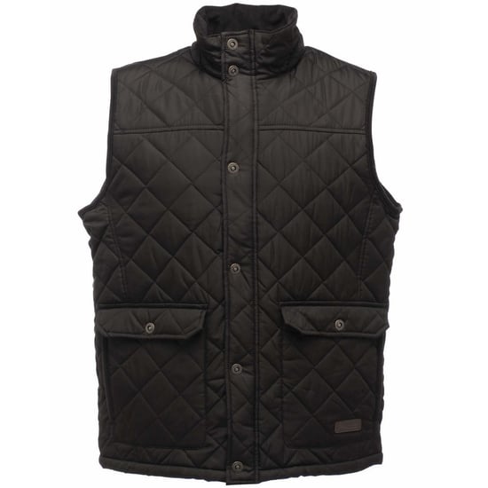 Regatta Mens Tyler Sleeveless Bodywarmer/Gilet (Black)