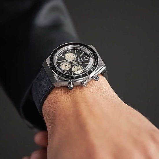 Timex Q Chronograph Herrenbraun Uhr TW2V42700 - Image 5