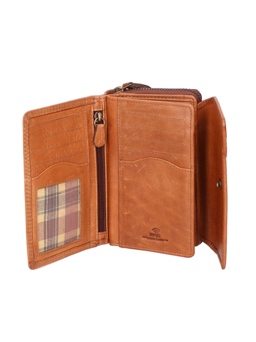 Santini wallet unisex TAN