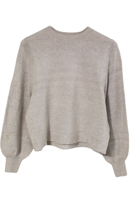 Soft Knit Puff Sleeve Jumper
