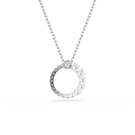 Swarovski 'Matrix' Damen-Halskette aus Metall - Silber 5688751 - Image 4