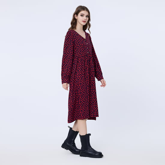 Lockeres Hemd-Kleid im Retro-Stil - Image 2