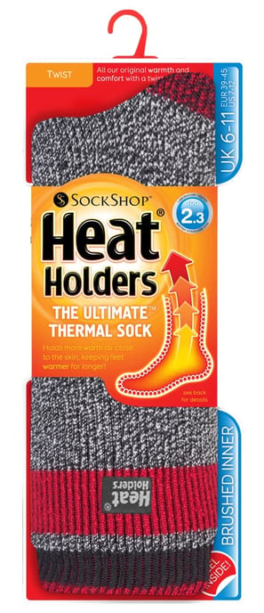Heat Holders - Herren Thermosocken mit Twist-Muster - Image 2