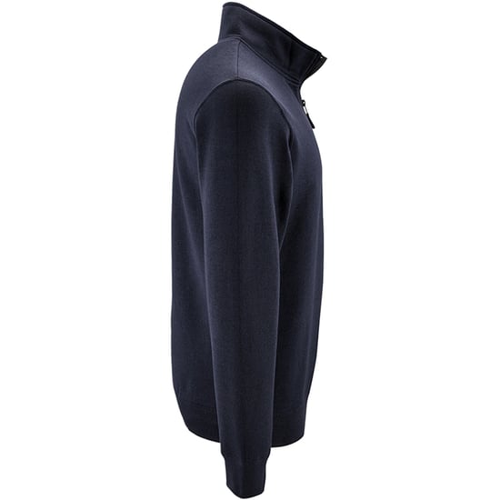 SOLS Herren Stan Kontrast Zip Neck Sweatshirt (Französisch Navy) - Image 3