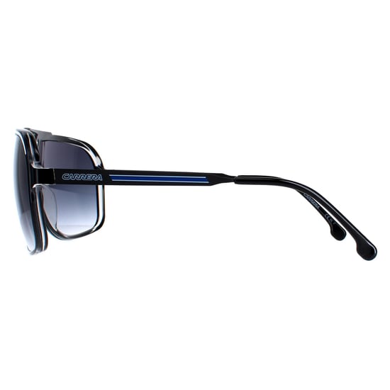 Carrera Aviator Mens Black and Blue Grey Blue Gradient Grand Prix 3