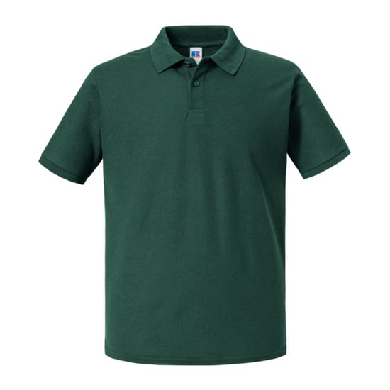 Russell - "Authentic Eco" Poloshirt für Herren (Flaschengrün) - Image 1