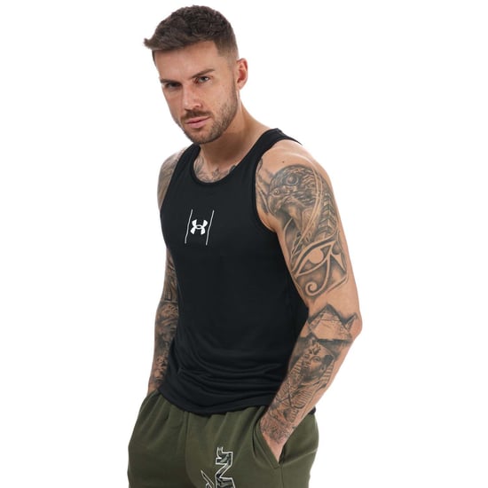Herren Under Armour UA Speed Stride Shock Weste in Schwarz - Image 1