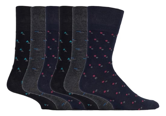 Sock Shop Gentle Grip - 6 Paar nicht elastische Bambus-Socken für Herren - SOMRM05 - Image 1
