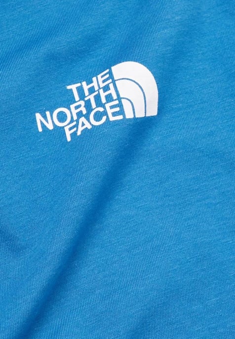 The North Face Mens SS einfache Kuppel T Shirt Bomber blau - Image 4