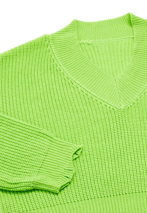 Mymo Pullover Damen Limette - Image 3