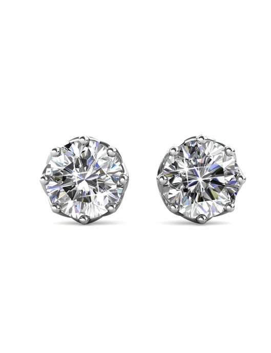 Lilienset - Silber und Kristall - Image 5