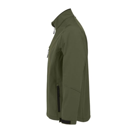 SOLS Mens Relax Soft Shell Jacket (atmungsaktiv, winddicht und wasserabweisend) (Dunkelgrün) - Image 3