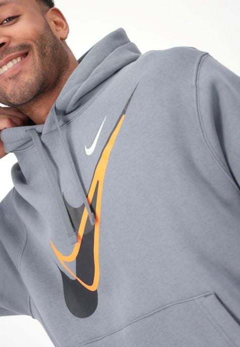 Nike Standard Issue Moto Overhead-Trainingsanzug in Grau - Image 3